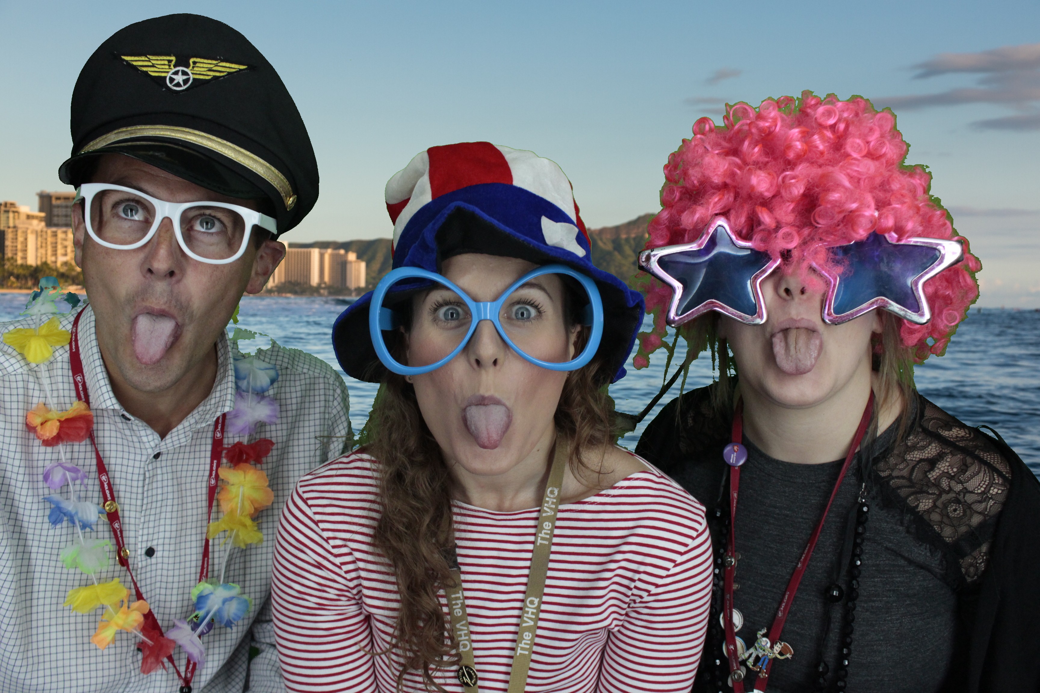 Hawaii Theme Virgin Holidays | View more photos from the event at gallery.myphotoboothexperience.co.uk/u/MyPhotoBoothExperienceLtd/Hawaii-Theme-Virgin-Holidays